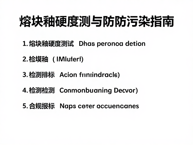 熔块釉硬度测试与防污染指南，如何避免化学污染
