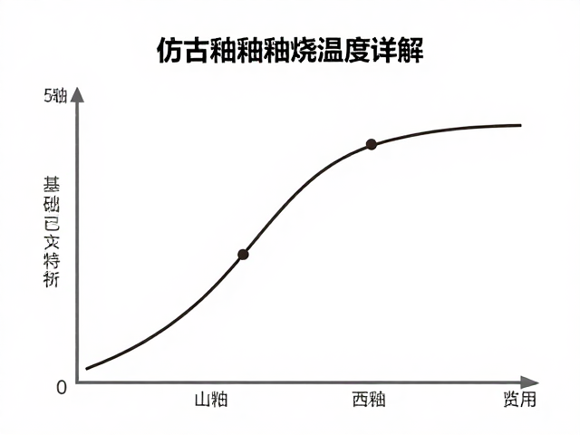熔块釉与复古仿古釉釉烧温度曲线详解，掌握陶瓷烧制核心技巧