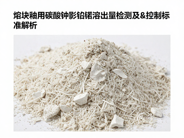 熔块釉用碳酸钾影响铅镉溶出量检测及控制标准解析