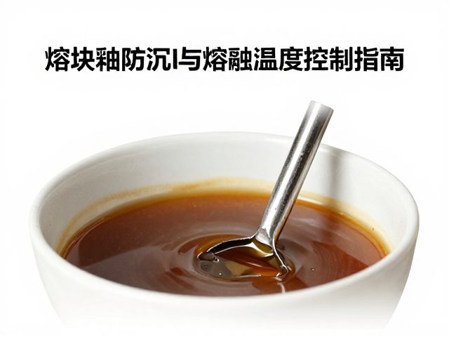熔块釉防沉淀搅拌技巧与熔融温度控制指南
