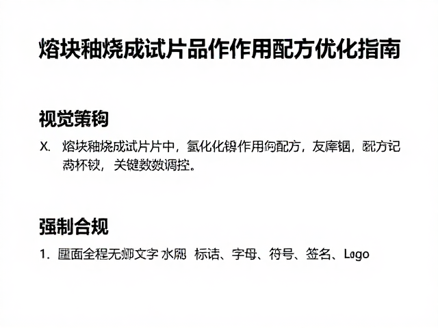 熔块釉烧成试片中氢氧化铝的作用与配方优化指南