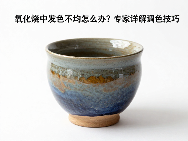 熔块釉在氧化烧中发色不均怎么办？专家详解调色技巧