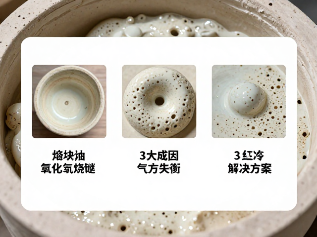 熔块釉氧化气氛烧成釉面粗糙？3大成因与解决方案