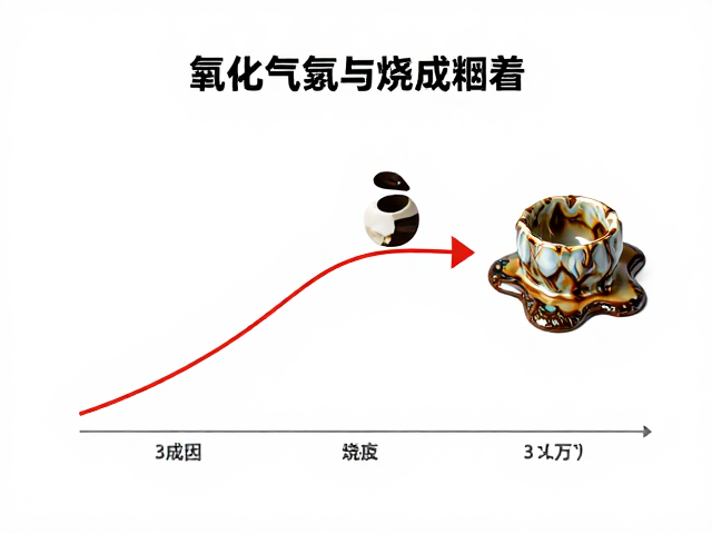 熔块釉氧化气氛烧成釉面粗糙?3大成因与解决方案