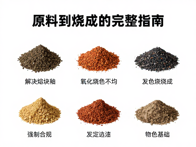解决熔块釉氧化烧发色不均，从原料到烧成的完整指南