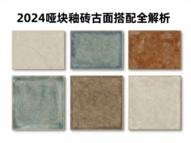 熔块釉、哑光釉与复古仿古釉怎么选?2024瓷砖釉面搭配全解析