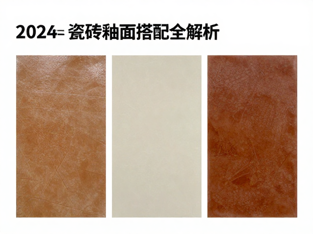熔块釉、哑光釉与复古仿古釉怎么选？2024瓷砖釉面搭配全解析