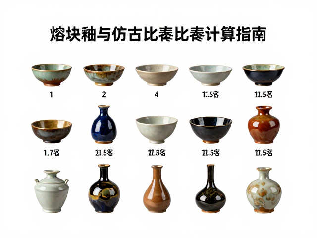 熔块釉与复古仿古釉釉浆比重计算指南，提升成品率与釉面质感