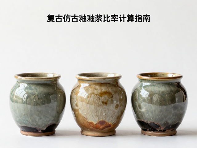 熔块釉与复古仿古釉釉浆比重计算指南,提升成品率与釉面质感