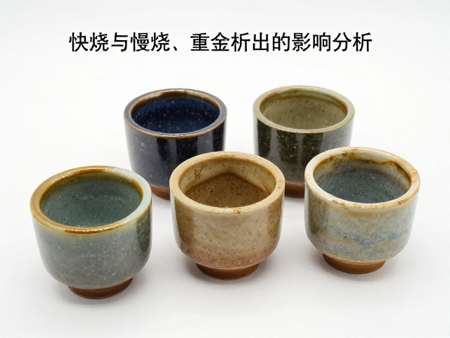 熔块釉铅镉溶出检测，快烧与慢烧工艺对重金属析出的影响分析