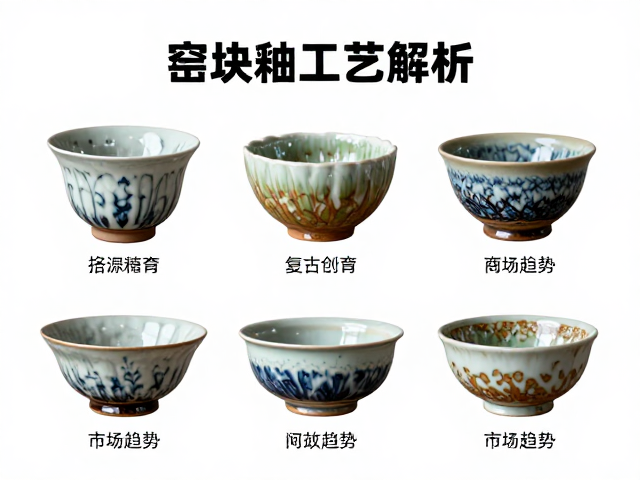 窑变复古仿古釉,熔块釉工艺解析与市场趋势