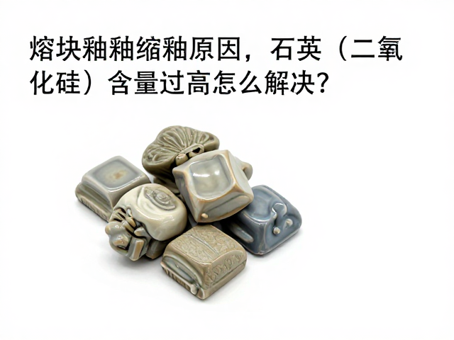 熔块釉缩釉原因,石英(二氧化硅)含量过高怎么解决?