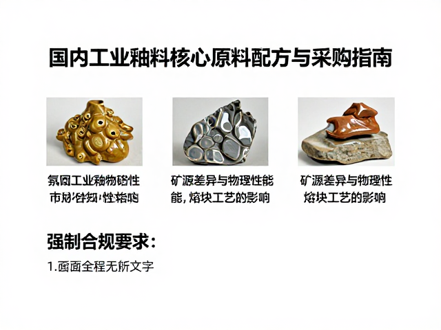 熔块釉用碳酸钙怎么选?国内工业釉料核心原料配方与采购指南