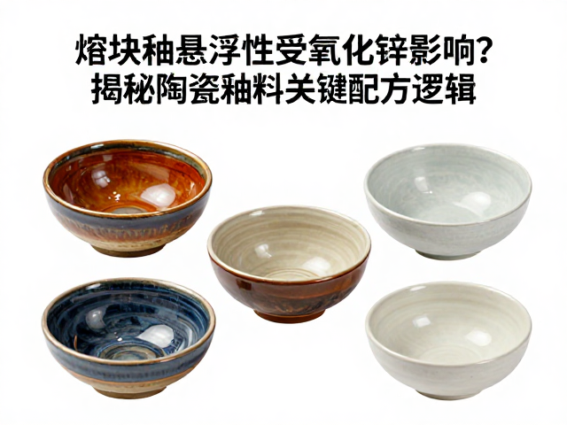 熔块釉悬浮性受氧化锌影响?揭秘陶瓷釉料关键配方逻辑
