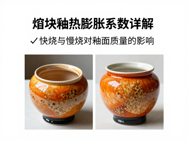 熔块釉热膨胀系数详解，快烧与慢烧对釉面质量的影响