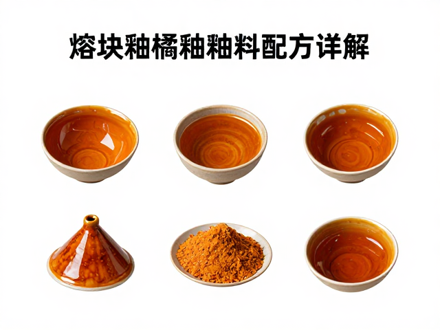 熔块釉橘釉釉料配方详解，高温发色关键与实用调配技巧