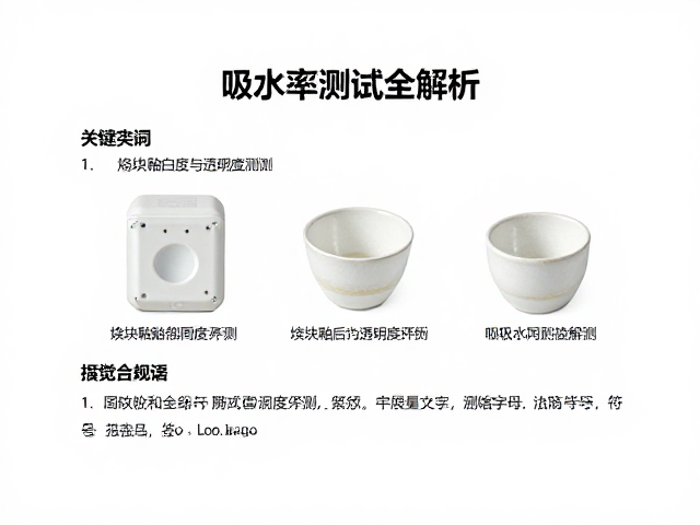 熔块釉白度与透明度评测,吸水率测试全解析