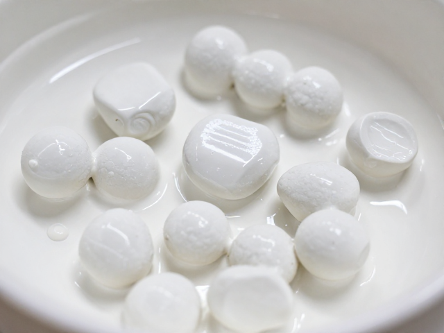 熔块釉中氢氧化钠对白度与透明度的影响研究