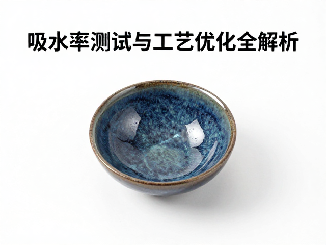 熔块釉加萤石致密化，吸水率测试与工艺优化全解析