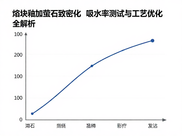 熔块釉加萤石致密化，吸水率测试与工艺优化全解析