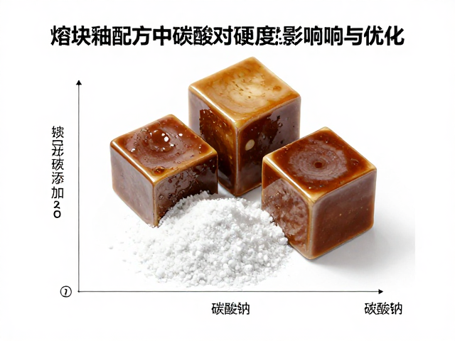 熔块釉配方中碳酸钠对硬度的影响与优化
