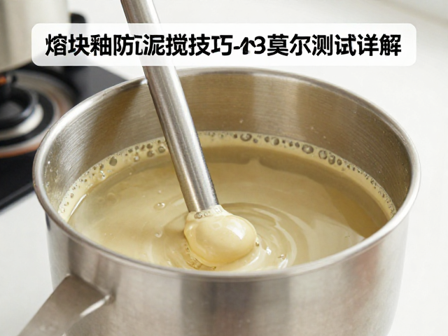 熔块釉防沉淀搅拌技巧与莫尔条纹测试详解