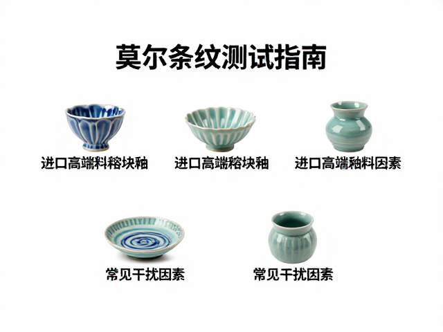 进口高端釉料熔块釉莫尔条纹测试指南