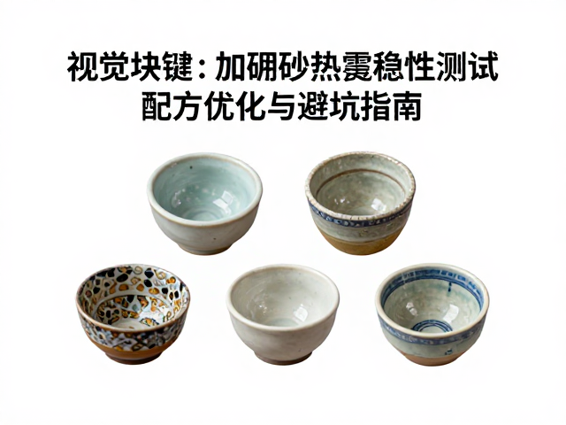 熔块釉加硼砂热震稳定性测试,配方优化与避坑指南