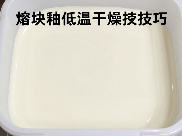 熔块釉釉浆比重控制与低温干燥保存技巧,提升釉面质量