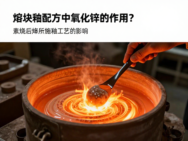 熔块釉配方中氧化锌的作用？详解素烧后施釉工艺的关键影响