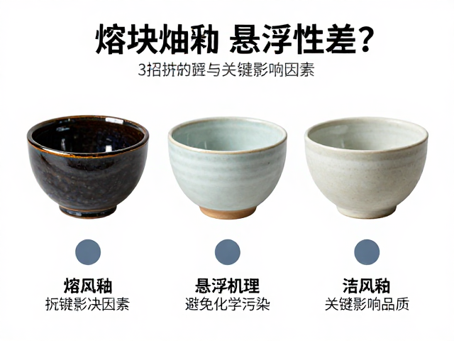 熔块釉悬浮性差？3招解决沉淀，避免化学污染提品质