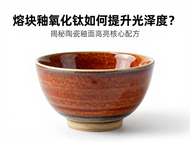 熔块釉氧化钛如何提升光泽度?揭秘陶瓷釉面高亮核心配方