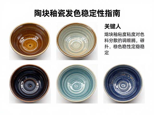 熔块釉粘度对色料分散的影响，提升陶瓷发色稳定性指南