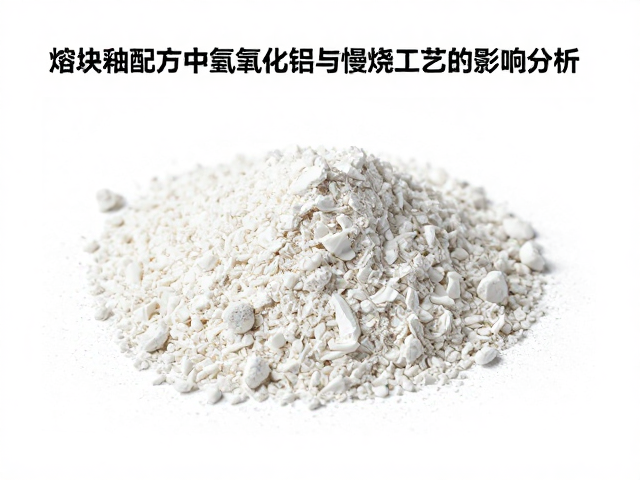 熔块釉配方中氢氧化铝对快烧与慢烧工艺的影响分析