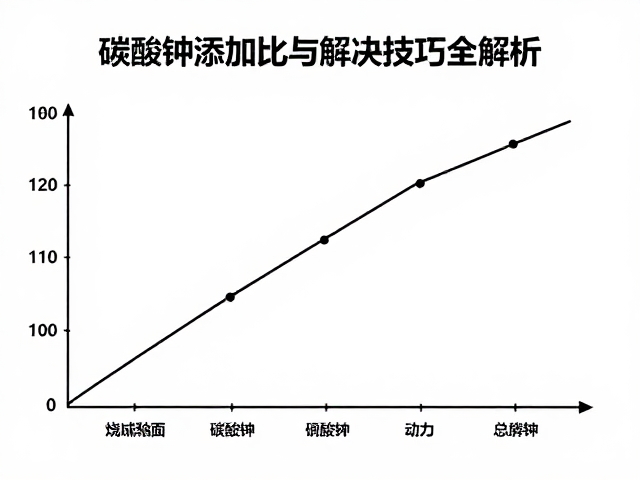 熔块釉面粗糙咋办？碳酸钾添加比例与解决技巧全解析
