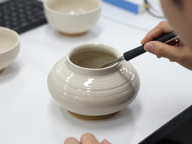 熔块釉热震稳定性测试,素烧后施釉的关键工艺解析