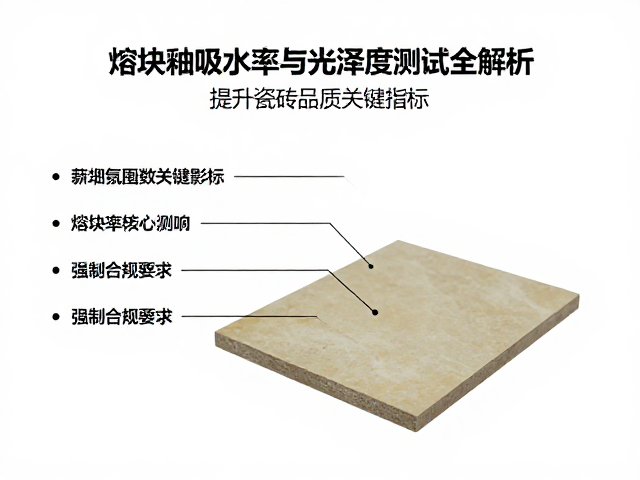 熔块釉吸水率与光泽度测试全解析，提升瓷砖品质关键指标