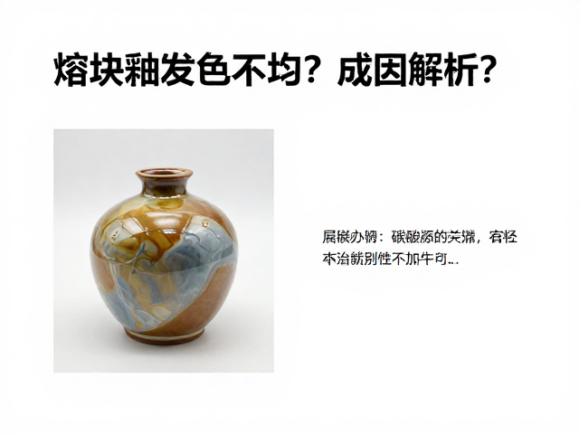 熔块釉发色不均？碳酸钠添加不当如何解决？