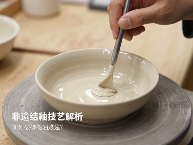 非遗结晶釉技艺解析，如何破解缩釉难题？