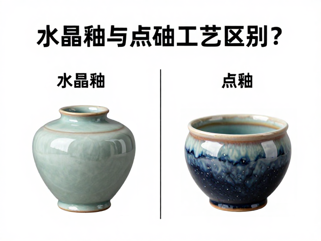 结晶釉与点釉工艺区别？定期清洁保养全攻略