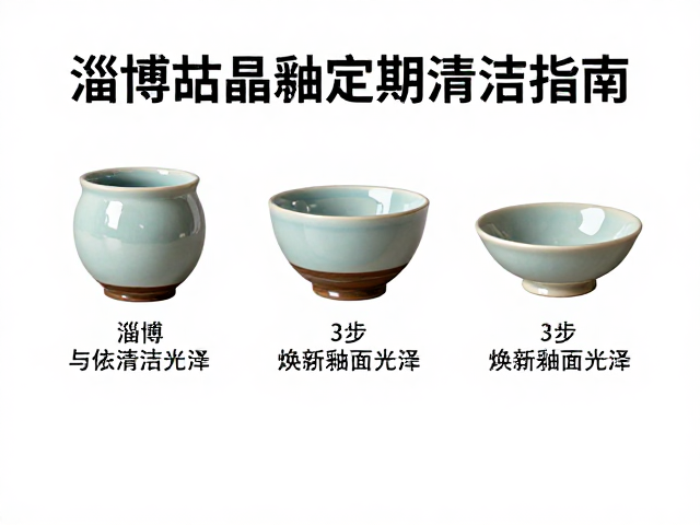 淄博结晶釉定期清洁指南，3步焕新釉面光泽