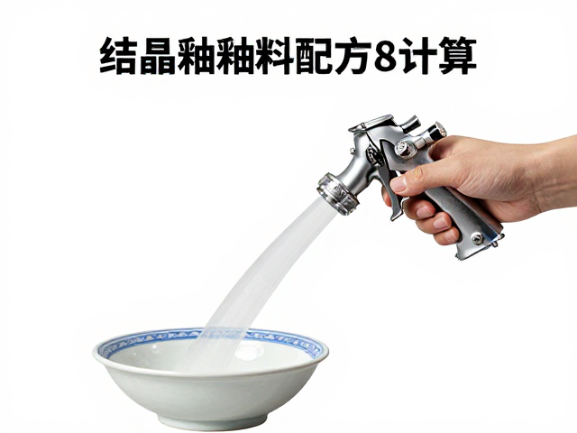 喷枪操作指南，结晶釉釉料配方计算与烧制技巧全解析