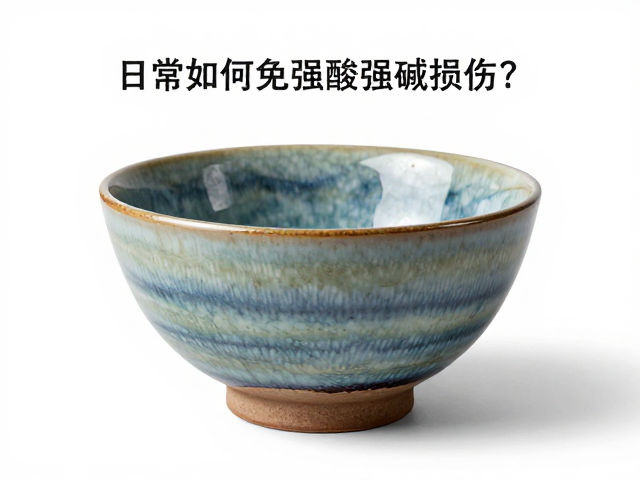 结晶釉窑变自然之美,日常如何避免强酸强碱损伤?