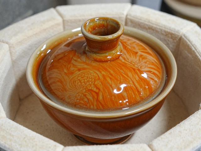 结晶釉橘皮纹怎么出?浸釉技巧全解析,新手也能烧出完美釉面