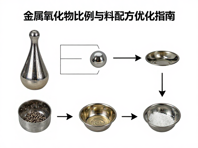 结晶釉配方计算,金属氧化物比例与釉料配方优化指南