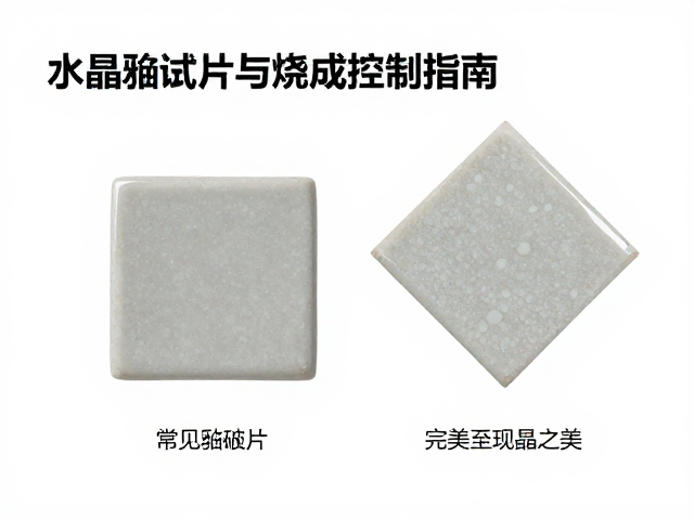 结晶釉试片制作与烧成温度控制指南，完美呈现结晶之美