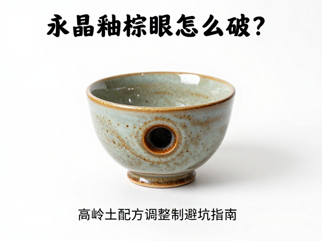 结晶釉棕眼怎么破？高岭土配方调整与烧制避坑指南