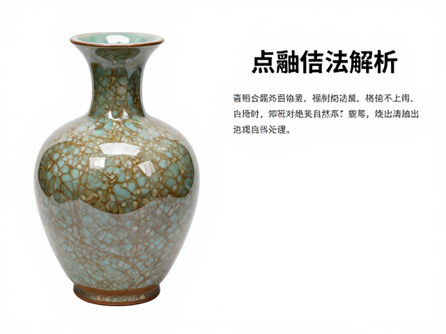 结晶釉点釉技法解析,如何烧出绝美自然纹理?