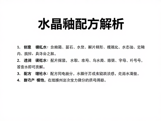 结晶釉配方解析,打造高端建筑装饰美学,提升空间质感