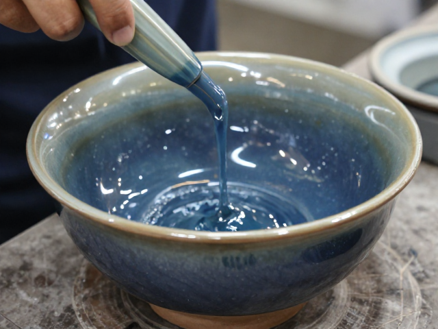 非遗浸釉技艺揭秘,结晶釉如何呈现绝美光泽?